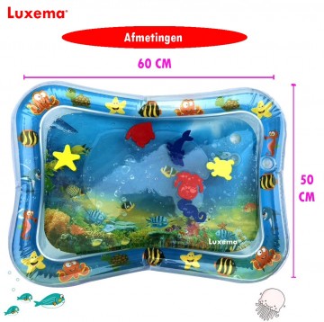 Afbeelding 7 maten luxema baby waterspeelmat